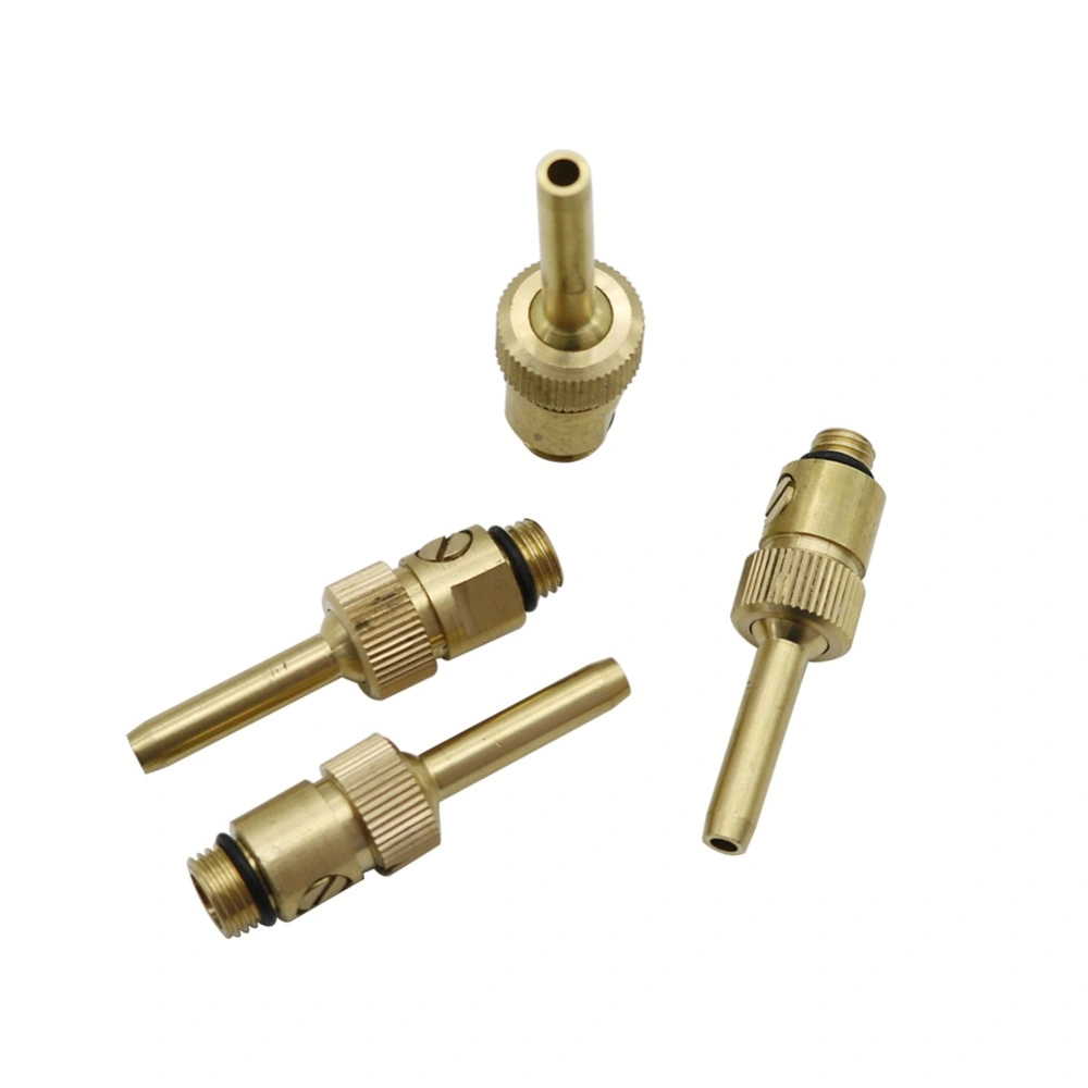 Adjustable Brass Water Curtain Waterline with Valve Fountain Nozzle 1/4