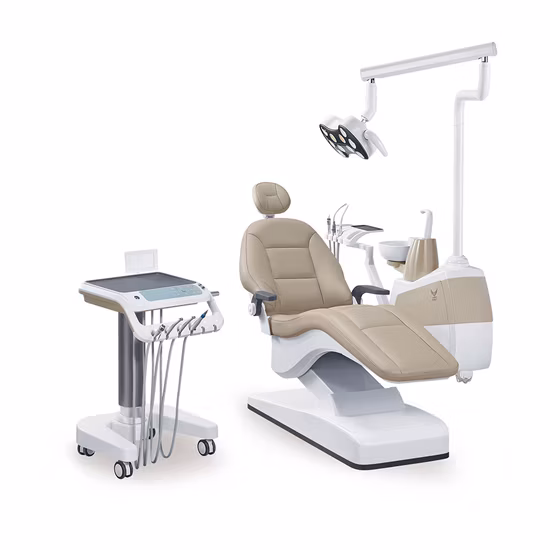 Humanization Design FDA Approved Dental Chair Basic Dental Equipment/Dental Waterline Cleaner	/Dental Chair Suction Unit