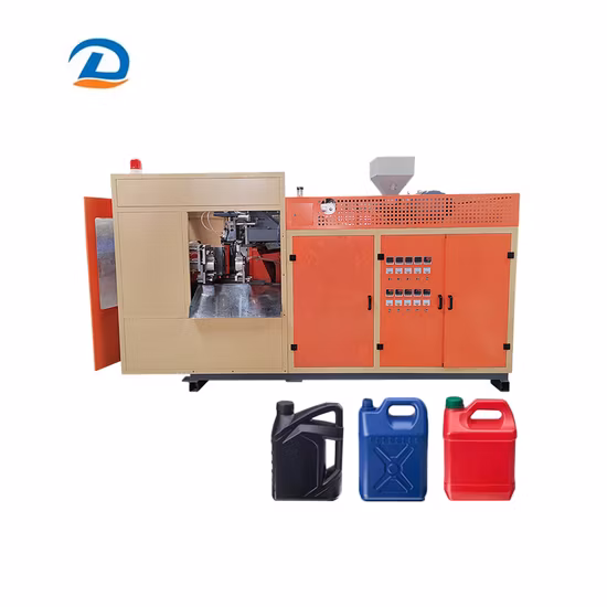 완전 자동 1L 2L 5Liter PP PE HDPE 플라스틱 병 Jerry Can 압출 블로우 성형 기계 플라스틱 배럴 블로우 성형 기계 가격